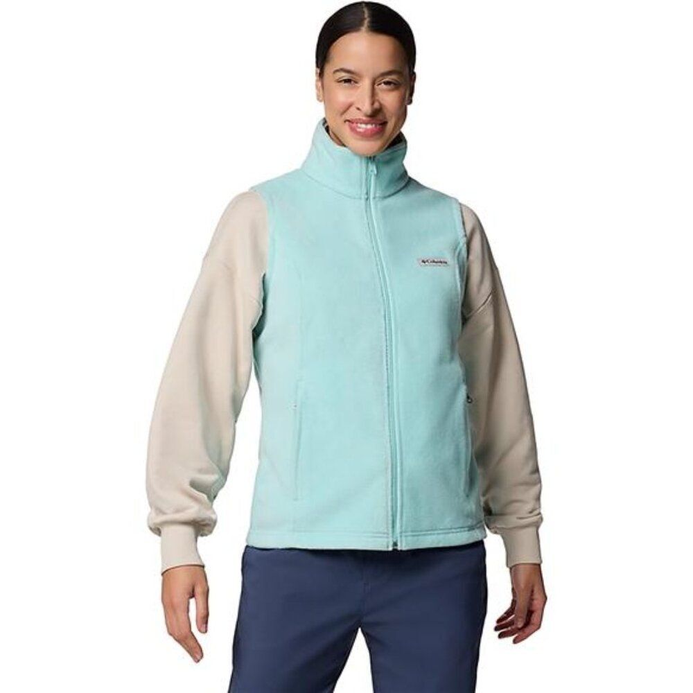 Columbia Women's Benton Vest, Spring Blue, Small